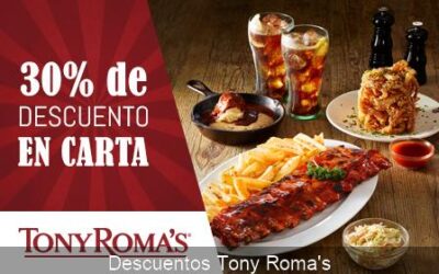 7 razones para disfrutar de las ofertas de tony roma’s: ¡ahorra hasta un 20%!